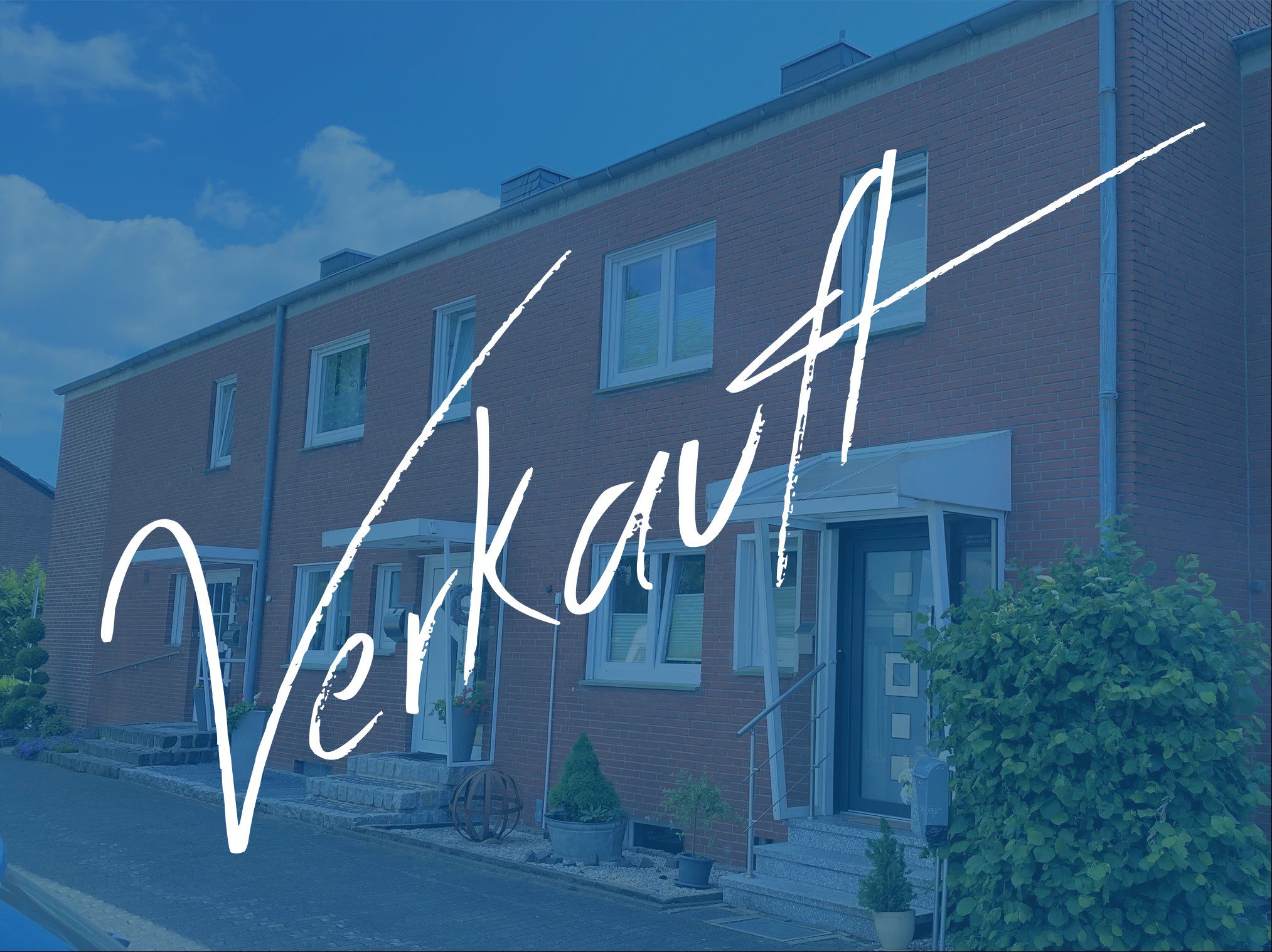 Reihenmittelhaus in Steinfurt-Borghorst – Außenansicht